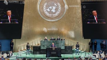 În fața ONU, Trump și-a reluat retorica naționalistă obișnuită, dar fără a provoca agitație (AFP)