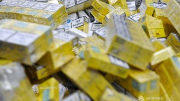 Piața neagră a țigaretelor a crescut cu 3,4 puncte procentuale, în iulie; record pentru ultimii zece ani