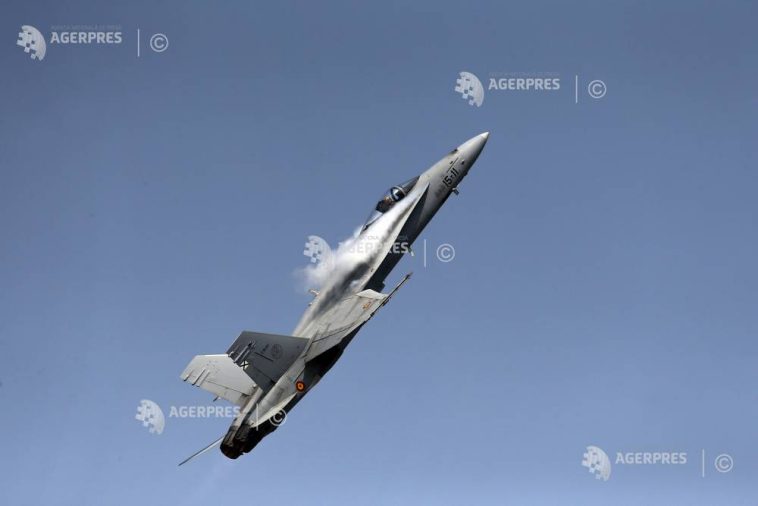 MApN: Grup de drone detectat în apropiere de Insula Șerpilor; două aeronave F-18 și un elicopter, ridicate de la sol