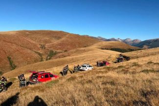 Argeș: Incendiu de pădure pe muntele Drăghina, în zona localității Nucșoara
