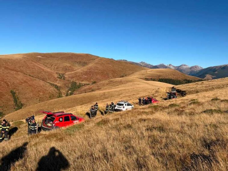 Argeș: Incendiu de pădure pe muntele Drăghina, în zona localității Nucșoara