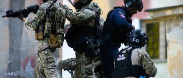 Argeș: Jandarmi și militari din patru țări au participat la antrenamente în cadrul exercițiului ‘Scutul Albastru al Carpaților’