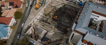Mureș: Cea mai grea etapă a lucrărilor la parcarea subterană de 42 de milioane de lei a fost finalizată
