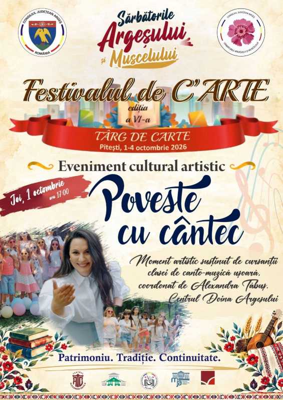 Argeș: S-a deschis Festivalul de C’ARTE de la Pitești, la care participă 27 de edituri