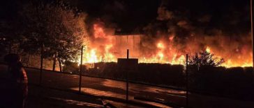 Sibiu: Incendiul de la Șura Mică este localizat; nu mai există pericol de propagare