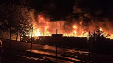 Sibiu: Incendiul de la Șura Mică este localizat; nu mai există pericol de propagare