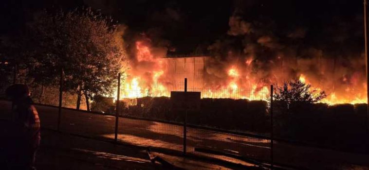Sibiu: Incendiul de la Șura Mică este localizat; nu mai există pericol de propagare