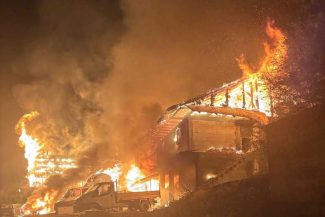 Neamț: Incendiu provocat intenționat la Mănăstirea Bisericani; în iulie, lăcașul de cult a fost afectat de un alt incendiu