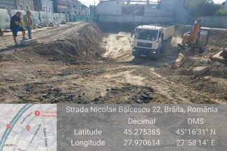 Brăila: Firma care execută lucrările de demolare la Liceul de Arte, amendată pentru poluare cu praf
