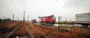 Circulația feroviară, temporar întreruptă pe M300, între Crivina și Brazi, în urma unui accident