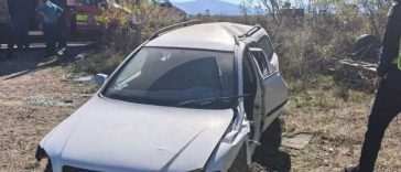 Harghita: Două victime, dintre care una încarcerată, după un accident rutier la Joseni