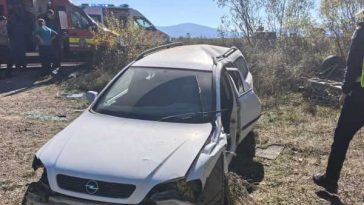 Harghita: Două victime, dintre care una încarcerată, după un accident rutier la Joseni