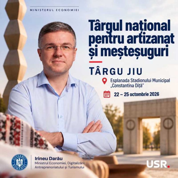 Darău: Sprijinul pentru meșteșuguri trebuie să însemne mai mult decât păstrarea unor tradiții