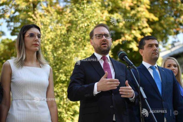 Consultări la Cotroceni/ Delegația USR este formată din Dominic Fritz și miniștrii interimari ai partidului