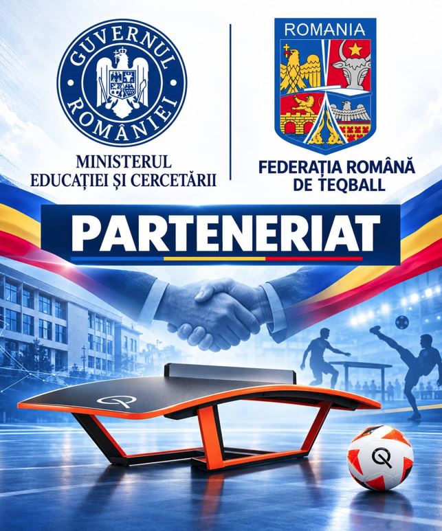 Mureș: Teqball-ul și Teqvoly-ul, discipline oficiale în licee în urma parteneriatului dintre FRTEQ și Ministerul Educației