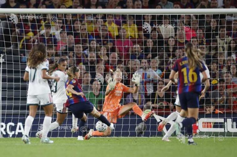 Fotbal feminin: FC Barcelona a zdrobit-o pe Real Madrid cu 7-0 în liga spaniolă