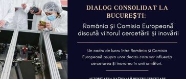 România și Comisia Europeană discută la București reformele și prioritățile cercetării și inovării