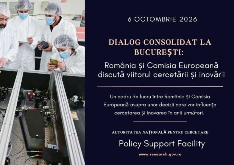 România și Comisia Europeană discută la București reformele și prioritățile cercetării și inovării