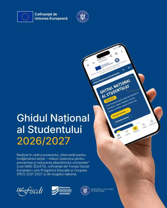 S-a lansat Ghidul Național al Studentului