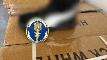 Încălțăminte de 4,9 milioane de lei, suspectată de încălcarea drepturilor de proprietate intelectuală, oprită la Isaccea