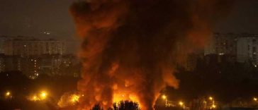 #Ucraina: Doi morți la Kiev într-un atac rusesc cu rachete