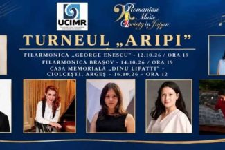 Turneul ‘Aripi’, susținut de patru tineri pianiști japonezi, între 12 și 16 octombrie, în trei orașe din România