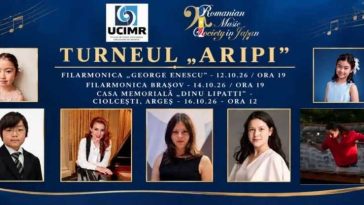 Turneul ‘Aripi’, susținut de patru tineri pianiști japonezi, între 12 și 16 octombrie, în trei orașe din România