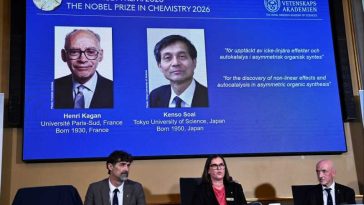 Nobel 2026/Premiul pentru Chimie obținut pentru cercetări legate de sinteza organică asimetrică