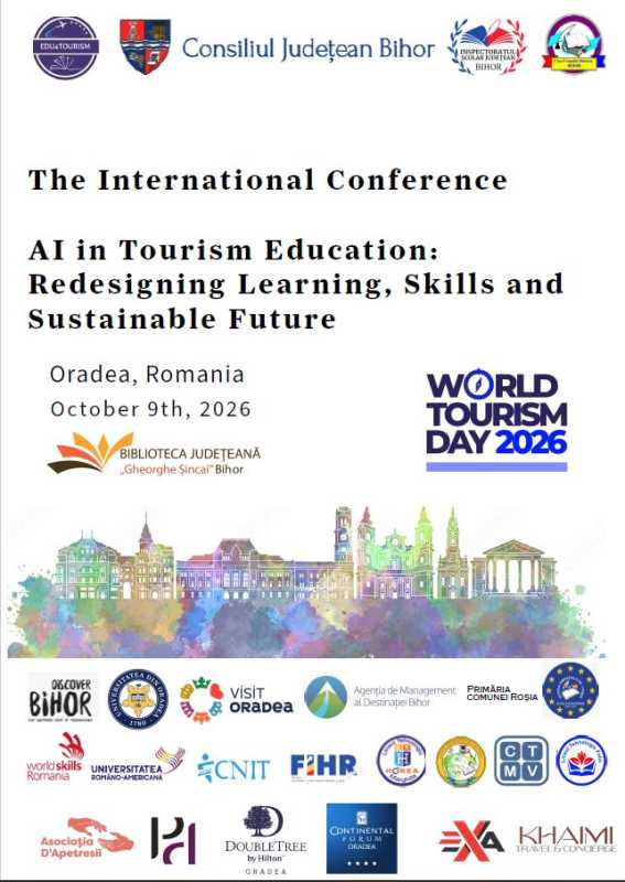 Bihor: Inteligența artificială și viitorul educației în turism, în conferință internațională la Oradea