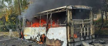 UPDATE #Ucraina/ Bilanţul atacului rusesc cu bombă cu planare, care a lovit un autobuz la Kramatorsk şi a afectat un altul, creşte la 30 de morţi