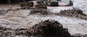 Alunecare de teren neobișnuită în Santiago de Chile, soldată cu cel puțin șase răniți