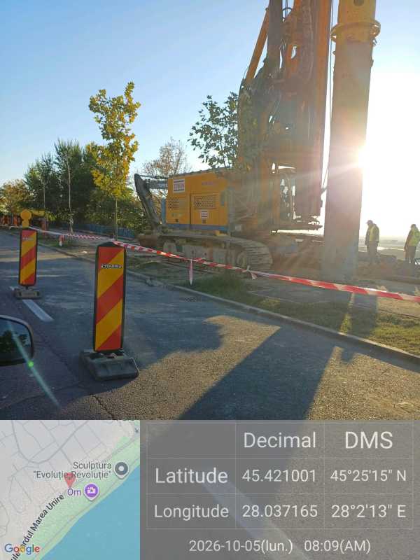 Galați: Firmele care modernizează Faleza Dunării, amendate cu 100.000 de lei de Garda de Mediu