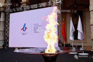 Flacăra pentru Universiada de iarnă de la Changchun din 2027 a fost aprinsă la Torino