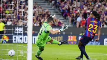 Fotbal: Fundașul Jules Kounde, jucătorul francez cu cele mai multe apariții din istoria FC Barcelona