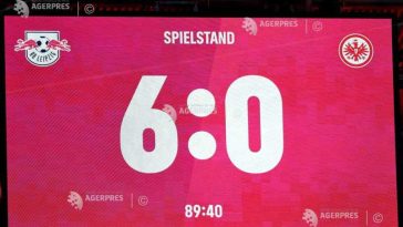 Fotbal: RB Leipzig a învins cu 6-0 pe Eintracht Frankfurt, în Bundesliga