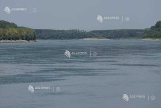 INHGA: Debitul Dunării la intrarea în țară, în ușoară creștere săptămâna viitoare până la 1.350 mc/s