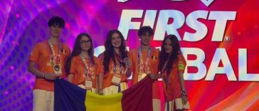 Echipa României a obținut argintul la Olimpiada Internațională de Robotică din Coreea de Sud