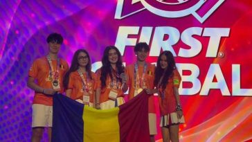 Echipa României a obținut argintul la Olimpiada Internațională de Robotică din Coreea de Sud