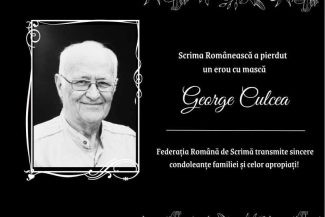 Scrimă: Fostul sabrer Gheorghe Culcea a decedat la vârsta de 87 de ani