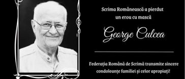 Scrimă: Fostul sabrer Gheorghe Culcea a decedat la vârsta de 87 de ani