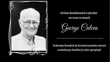 Scrimă: Fostul sabrer Gheorghe Culcea a decedat la vârsta de 87 de ani