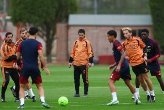 Fotbal: Arsenal, fără Hincapie și Zubimendi împotriva lui Lille, în Liga Campionilor