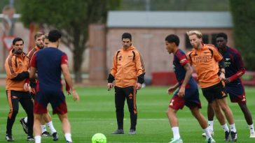 Fotbal: Arsenal, fără Hincapie și Zubimendi împotriva lui Lille, în Liga Campionilor