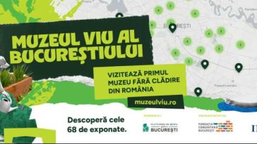 S-a lansat Muzeul Viu al Bucureștiului, cu 68 de locuri care pot fi vizitate gratuit