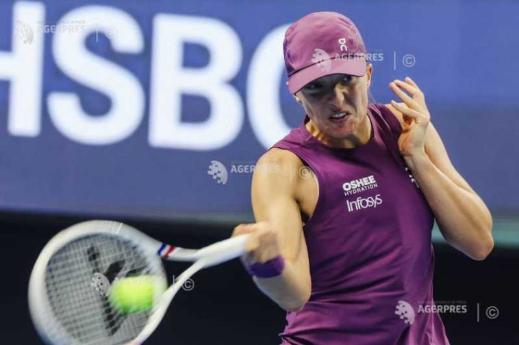Tenis: Iga Swiatek vrea să încheie anul într-o notă pozitivă, calificarea sa la Turneul Campioanelor fiind incertă