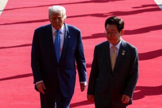 Biroul președintelui sud-coreean a format o echipă de lucru pentru o posibilă partidă de golf între Lee și Trump