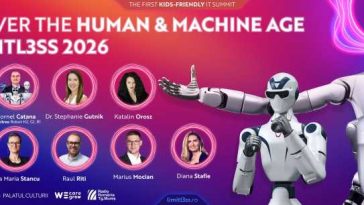 Mureș: Roboți umanoizi și inteligență artificială aplicată, pe scena Palatului Culturii la conferința LIMITL3SS