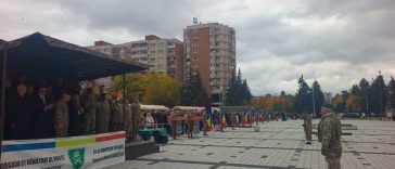 Harghita: Brigada 61 Vânători de Munte General ‘Virgil Bădulescu’ a sărbătorit 35 de ani de la înființare, în centrul municipiului Miercurea-Ciuc