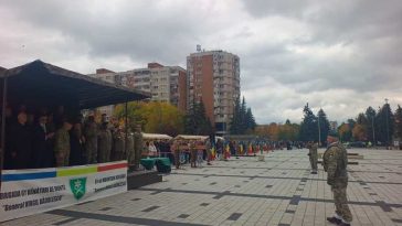 Harghita: Brigada 61 Vânători de Munte General ‘Virgil Bădulescu’ a sărbătorit 35 de ani de la înființare, în centrul municipiului Miercurea-Ciuc