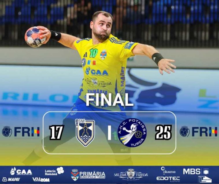 Handbal masculin: Potaissa Turda a câștigat la Constanța, în campionat